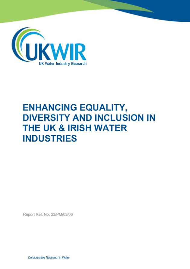 Enhancing equality, diversity and inclusion in the UK & Irish water